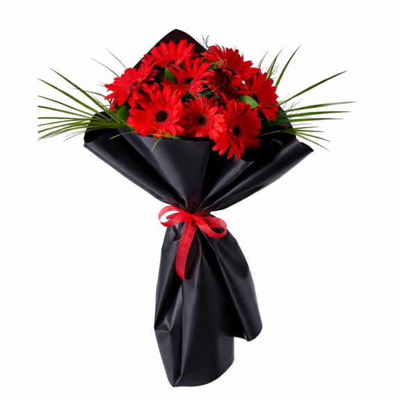 Kırmızı Gerbera Buketimiz