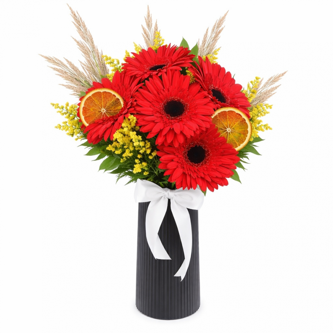 Vazoda Kırmızı Gerberalar